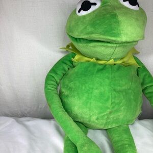 Green Plush Frog Toy